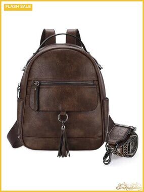 Mini Backpack Purse for Women Vegan Leather Cute Small Backpack Ladies Fashion